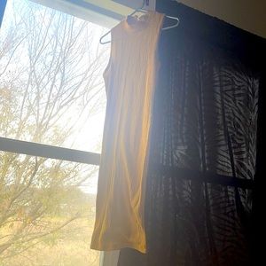 Mustard colored dress size Medium